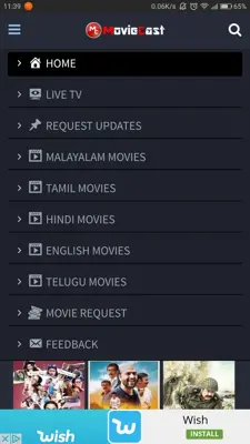 MovieCast android App screenshot 2